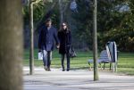 Amsterdam 6 februari 2015
Frank Rijkaard met zijn vrouw Stefanie op de pc hooftstraat en in het vondelpark