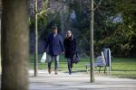 Amsterdam 6 februari 2015
Frank Rijkaard met zijn vrouw Stefanie op de pc hooftstraat en in het vondelpark