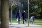 Amsterdam 6 februari 2015
Frank Rijkaard met zijn vrouw Stefanie op de pc hooftstraat en in het vondelpark