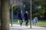 Amsterdam 6 februari 2015
Frank Rijkaard met zijn vrouw Stefanie op de pc hooftstraat en in het vondelpark