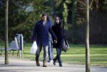 Amsterdam 6 februari 2015
Frank Rijkaard met zijn vrouw Stefanie op de pc hooftstraat en in het vondelpark