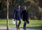 Amsterdam 6 februari 2015
Frank Rijkaard met zijn vrouw Stefanie op de pc hooftstraat en in het vondelpark
