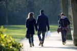 Amsterdam 6 februari 2015
Frank Rijkaard met zijn vrouw Stefanie op de pc hooftstraat en in het vondelpark