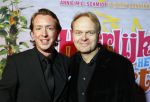 Breda 1 februari 2015
Premiere Heerlijk duurt het langst in het chasse theater.
Frits Huffnagel met een vriend