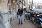 Amsterdam 8 februari 2015
Premiere Sonneveld in het nieuwe de la mar.
hans Klok met ex vriend op krukken