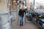 Amsterdam 8 februari 2015
Premiere Sonneveld in het nieuwe de la mar.
hans Klok met ex vriend op krukken