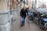 Amsterdam 8 februari 2015
Premiere Sonneveld in het nieuwe de la mar.
hans Klok met ex vriend op krukken
