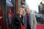 Amsterdam 8 februari 2015
Premiere Sonneveld in het nieuwe de la mar.
hans Klok met ex vriend op krukken