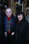 Amsterdam 8 februari 2015
Premiere Sonneveld in het nieuwe de la mar.
Jan Janssen met vrouw