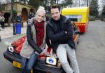 Alphen aan de Rijn 22 januari 2015
Presentatie nieuwe bassie en adriaan film.
Aad van Toor (Adriaan), Fedor Rossem (Boef Linke Leo), Job Bovelander (Koen), Janouk Kelderman (Keet!), Peter Sterk (Boef 1001) en Bas van Toor (Bassie) in Avifauna