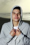 Bloemendaal 8 februari 2015
Jordy Maas op het strand bij Bloemendaal