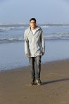 Bloemendaal 8 februari 2015
Jordy Maas op het strand bij Bloemendaal