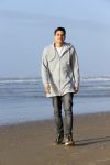 Bloemendaal 8 februari 2015
Jordy Maas op het strand bij Bloemendaal