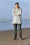 Bloemendaal 8 februari 2015
Jordy Maas op het strand bij Bloemendaal