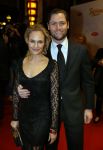 Amsterdam 27 januari 2014
Premiere Toscaanse bruiloft in Tuschinski met in de hoofdrollen Sophie v Oers Lieke v Lexmond Simone Kleinsma Jan KooijmanErnst Daniel Smid Diederik Ebbinge Matteo v d Grijn Ruud Feltkamp Dirk Zeelenberg en Carolien Spoor. Kimberly Klaver met vriend