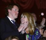 Amsterdam 2 februari 2015
Linda de Mol en Jeroen Rietbergen bij jubileum concert Willeke Alberti in Carre