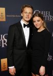 Amsterdam 26 januari 2015
Premiere Michiel de Ruyter film in het scheepvaartmuseum 
Luca Borsato met vriendin