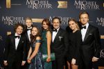 Amsterdam 26 januari 2015
Premiere Michiel de Ruyter film in het scheepvaartmuseum Marco Borsato  Leontine Borsato Luca Borsato Jada Borsato en Senna Borsato 
Jada met vriendje en Luca met vriendinnetje