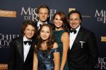Amsterdam 26 januari 2015
Premiere Michiel de Ruyter film in het scheepvaartmuseum 
Marco Borsato  Leontine Borsato Luca Borsato Jada Borsato en Senna Borsato