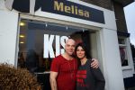 Apeldoorn 19 januari 2015
Melisa v d Meyde en Andy in haar salon en bij hun nieuwe huis. Melisa heeft voortaan de sizero van tamara Elbaz.