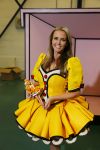 Purmerend 7 februari 2015
Monique Smit zwanger aan het repeteren voor haar nieuwe kindershow.