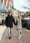 Volendam 8 februari 2015
Monique Smit zwanger met haar vriend Martijn in Volendam.