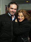 Leiden 27 januari 2015
Premiere De Verleiding van een Moordvrouw in schouwburg van Leiden.
Mylen de la Haye met een kennis