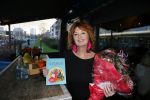 Amsterdam 4 februari 2015  
Boek presentatie van Patty Harpenau. Evert Santegoeds reikt het eerste boek uit.
Patty heeft het samen met Otto Haan gemaakt.