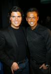 Uitgeest 20 januari 2015
Roy Donders en zijn vriend Marvin zus Rian en ouders bij de nieuwjaarsreceptie van Henk Geels.