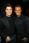 Uitgeest 20 januari 2015
Roy Donders en zijn vriend Marvin zus Rian en ouders bij de nieuwjaarsreceptie van Henk Geels.