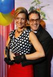 Breda 1 februari 2015
Premiere Heerlijk duurt het langst in het chasse theater.
Ruud De Graaf, Hans Cornelissen en Suzanne van Dommelen met partners