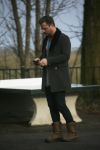 Zuiderwoude 9 februari 2015
Thijs Romer haalt dochter Sammie van school
