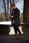 Zuiderwoude 9 februari 2015
Thijs Romer haalt dochter Sammie van school