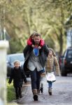 Zuiderwoude 9 februari 2015
Thijs Romer haalt dochter Sammie van school
