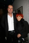 Amsterdam 2 februari 2015
Trea Dobbs met haar nieuwe vriend Peter  bij jubileum concert Willeke Alberti in Carre