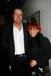 Amsterdam 2 februari 2015
Trea Dobbs met haar nieuwe vriend Peter  bij jubileum concert Willeke Alberti in Carre
