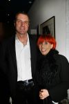 Amsterdam 2 februari 2015
Trea Dobbs met haar nieuwe vriend Peter  bij jubileum concert Willeke Alberti in Carre
