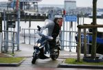 Amsterdam 1 februari 2015
Tygo Gernandt op zijn scooter.