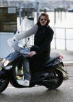 Amsterdam 1 februari 2015
Tygo Gernandt op zijn scooter.
