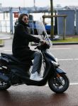 Amsterdam 1 februari 2015
Tygo Gernandt op zijn scooter.