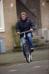 Amsterdam 19 januari 2015
Wim Kieft op de fiets in de mist in amsterdam