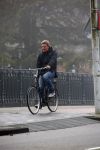 Amsterdam 19 januari 2015
Wim Kieft op de fiets in de mist in amsterdam