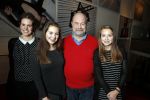 Amsterdam 1 februari 2016
Premiere Guido Spek in nieuwe de la mar theater.
Bert Simhoffer met vrouw en kinderen