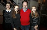 Amsterdam 1 februari 2016
Premiere Guido Spek in nieuwe de la mar theater.
Bert Simhoffer met vrouw en kinderen