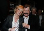 Amsterdam 11 februari 2016
Ria Valk viert haar 75e verjaardag bij Lovers.
Chiel Montagne met vrouw