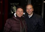 Amsterdam 3 februari 2016
Premiere Simone Kleinsma in het nieuwe de la mar theater.
Dick Cohen en partner Daan Wijnands
