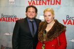 Amsterdam, 26 Januari 2016 Premiere Valentijn
Diederik Jekel en partner Coosje Smid