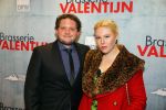 Amsterdam, 26 Januari 2016 Premiere Valentijn
Diederik Jekel en partner Coosje Smid