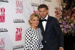 Amsterdam 18 januari 2016
Uitreiking Beau monde awards in het Amstel Hotel.
vrouw erik de Zwart met een vriend