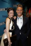 Amsterdam 18 januari 2016 
Premiere Sneekweek in Tuschinski.
Ferry Doedens met Marly v d Velden